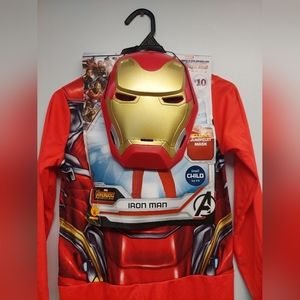Marvel Avengers Iron Man(w/ used mask) HALLOWEEN Costume